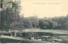 92 - Meudon - Bois de Meudon - Etang de Villebon - Animated - Old postcard - Cancellation r