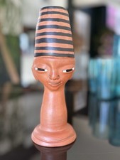 Vase sculpture anthropomorphe