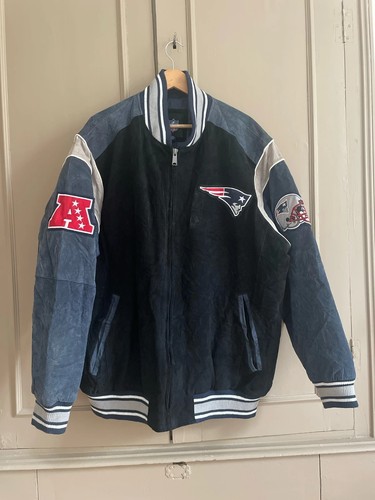 Veste vintage daim nfl new - daim,