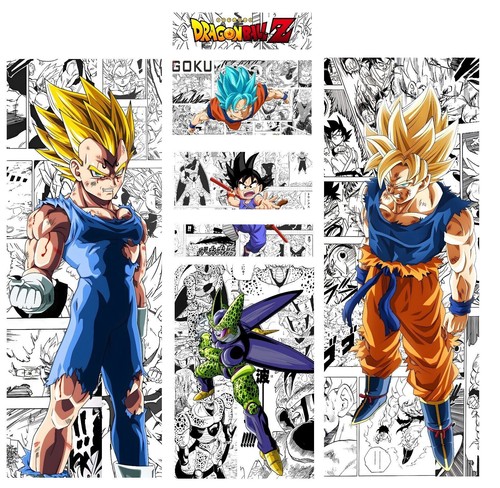 Stickers dbz manga - dbz,
