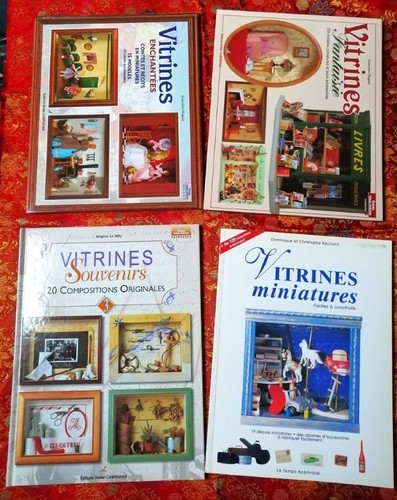 Lot livres vitrines - livres,