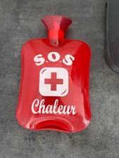 BOUILLOTTE CAOUTCHOUC ROUGE