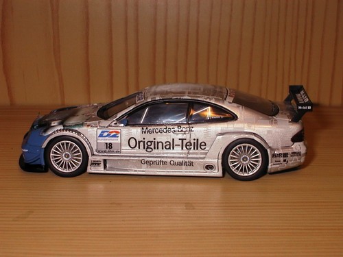 Mercedes clk dtm becker - 1/43,