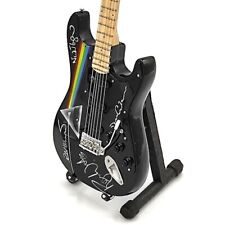 Miniature Guitar For PINK FLOYD Signature Art Series Display FREE STAND Gift