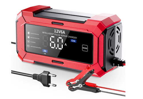 Chargeur batterie 12v - de, 6a