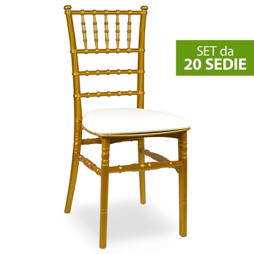 Lot chaises chiavarine - de,