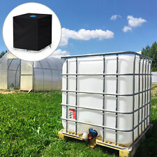 Fits 1000L 275 Gallon IBC Tote Cover Waterproof Outdoor Rain Barrel UV Protector