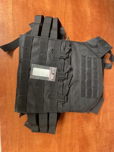 Gilet tactique noir type