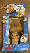 Vintage Nelsonic ALF Plush Kid Digital Watch Wrist Band Alien Productions 1987