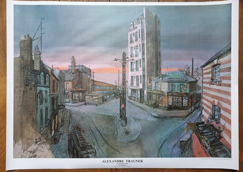 Affiche trauner cinéma m - affiche, a.trauner