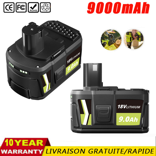 Batteries ah 18v pour - 9,0,