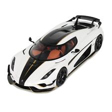Koenigsegg Regera Record 1/18 2023 blanc crystal - GT Spirit GT913