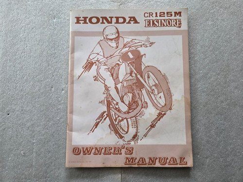 Guide honda 125 elsinore - cr,