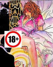 Milo MANARA : La Jouissance,  LITHOGRAPHIE érotique signée, épreuve artiste