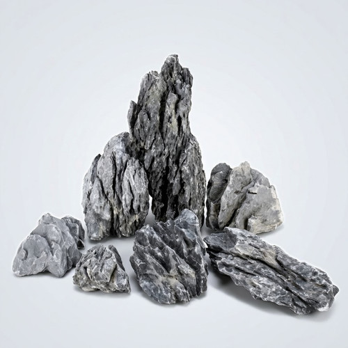 Aquarium rocks 5lb seiryu - rocks,