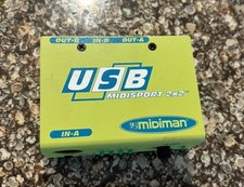 M-Audio Midiman USB MIDISPORT 2x2 Interface Only Working