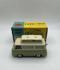 Vintage Corgi Toys 420 Ford Thames Airborne Caravan Green In Original Box