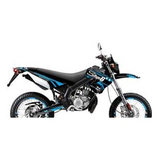 Kit Graphiques Deco Stage6 Bleu DERBI 50 SENDA SM X TREME 2005-2010