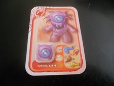 carte match cora delhaize spinning monster n°10 xaklopp