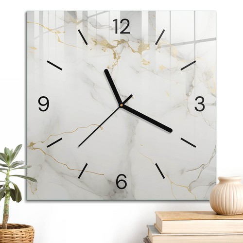 Pendule carrée design horloge - pendule,