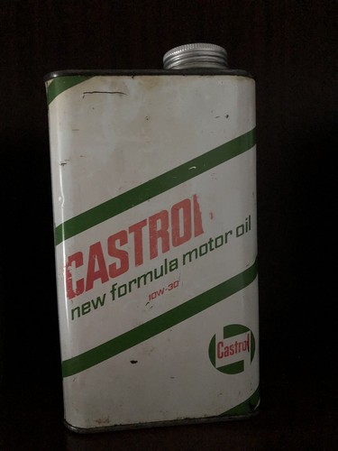 Old oil can - oil,