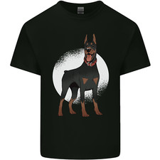 An Alert Doberman Mens Light Cotton T-Shirt