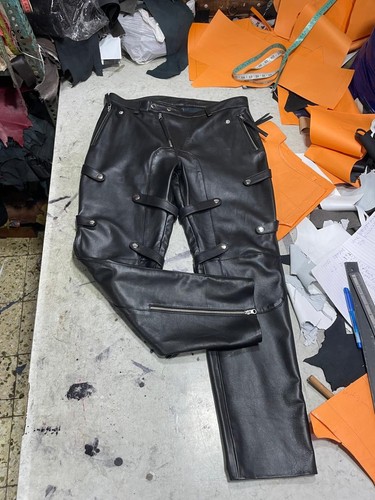 Nouveau pantalon cuir de - pantalon,