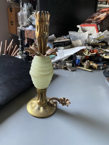 Chandelier bougeoir vintage