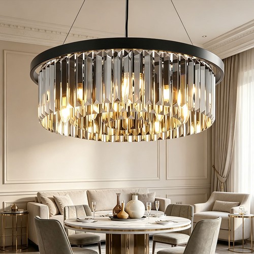 Lustre cristal moderne - en,