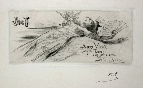 Félicien rops flirt - -,
