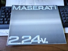 MASERATI MODENA, MASERATI 224v. sales brochure - ITALIANO