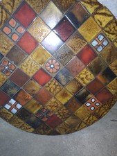 table basse céramique vintage