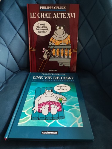 Lot chat philippe - bd,