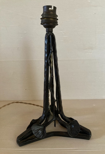 Pied lampe fer forgé - pied,