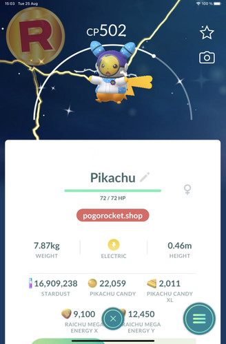 Shiny pikachu cosmog astronaut - cosmog,