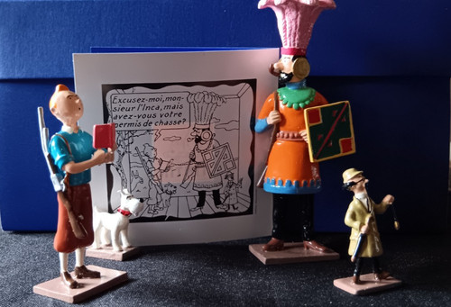 Hergé scène la demande - hergé,