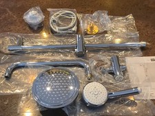 GROHE Vitalio 2652000 5-spray Dual Shower Head & Handheld Shower Head in Chrome