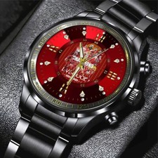 Liv.erpo.ol FC Black Stainless Steel Watch