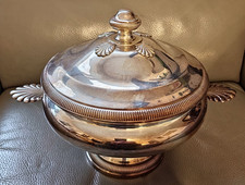 Soupière en Métal argenté