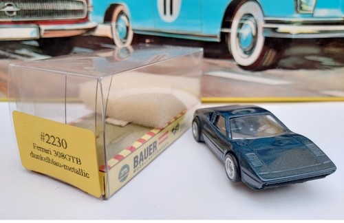 Bauer ferrari 308gtb bleue - bauer,