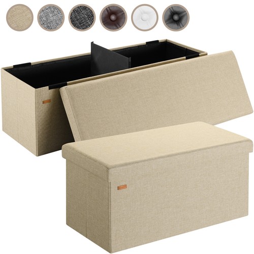 Banc rangement siège pouf - de,