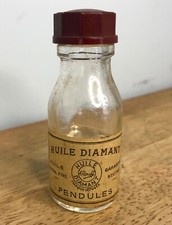Sm vintage glass bottle paper