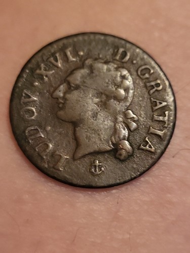 Louis xvi liard ecu 1791 - louis, h