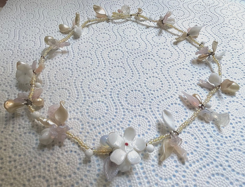 Collier ancien perles - collier, de