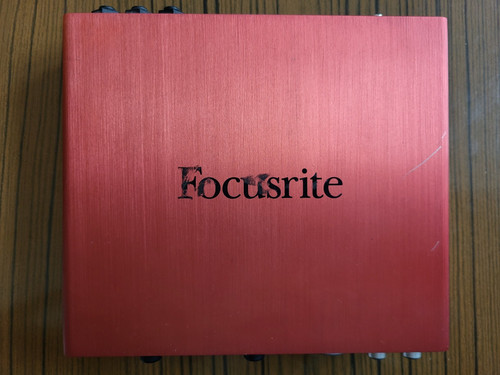 Carte son focusrite scarlett - carte,