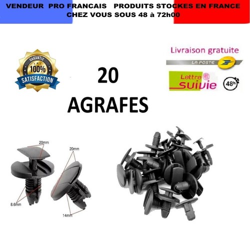 Agrafe rivet de fixation - de,