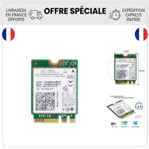 Carte ngff 802 11ac - wi-fi, 802.11ac