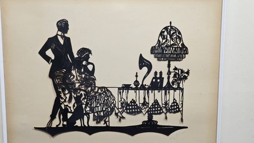 1920 papier découpé - découpé, le