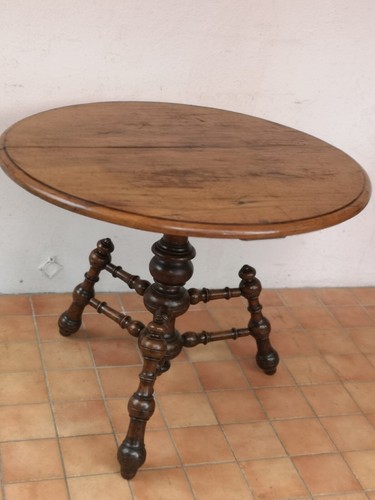 Table gueridon ronde fin - table,