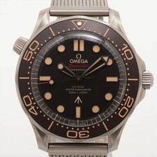 Omega Seamaster Co-Axial 007 Limited Edition 210.90.42.20.01.001 TI TI AT Brown-